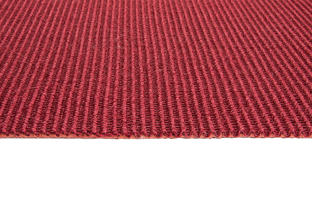 Sisal top Bouclé rød