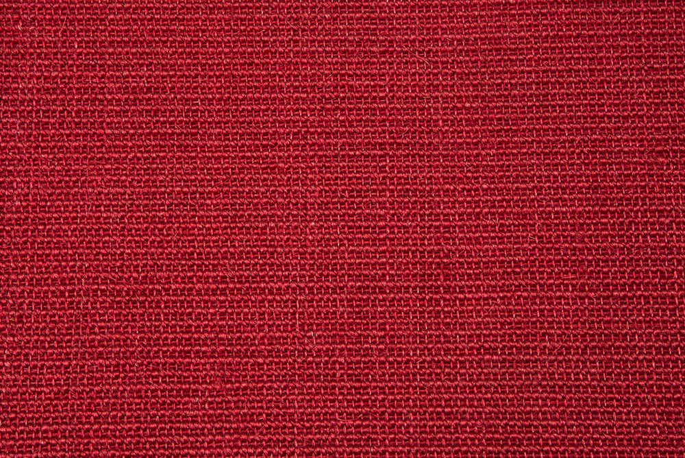 Sisal top Bouclé rød