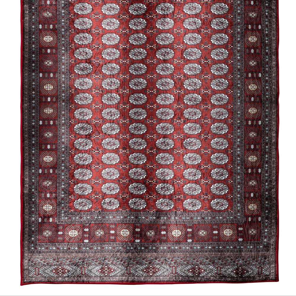 New Bokhara Silk Red