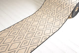 Diamond løber beige