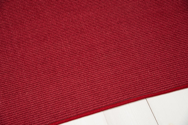 Sisal top Bouclé rød