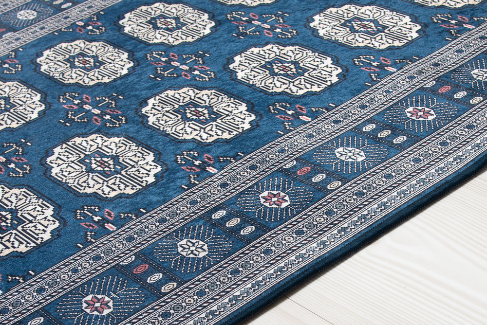 New Bokhara Silk Blue