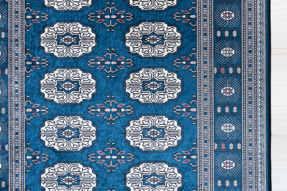 New Bokhara Silk Blue