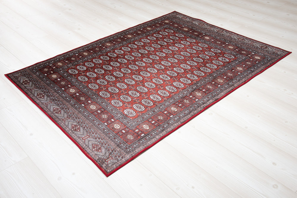 New Bokhara Silk Red