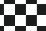 Comfort Vinyl svart/vit ruta