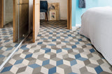 Cubes Gray/Blue